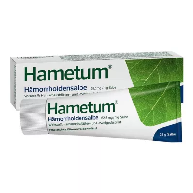 Hametum hemorrhoid ointment, 25 g