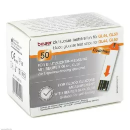 BEURER GL44/GL50 test strips, 50 pcs