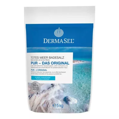 DERMASEL Dead Sea Bath Salts Pure, 5 kg DERMASEL Dead Sea Bath Salts Pure, 5 kg
