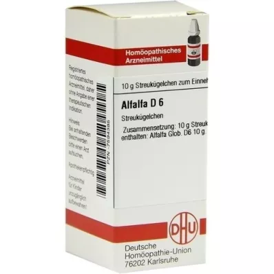 ALFALFA D 6 globules, 10 g