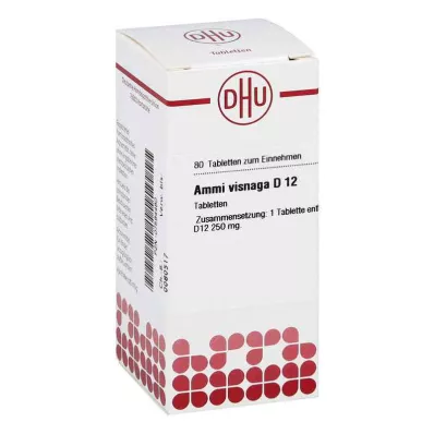 AMMI VISNAGA D 12 tablets, 80 pc AMMI VISNAGA D 12 tablets, 80 pc
