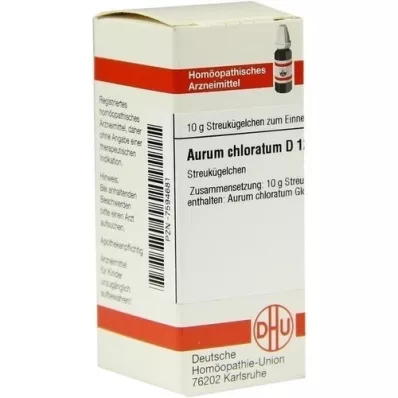 AURUM CHLORATUM D 12 globules, 10 g