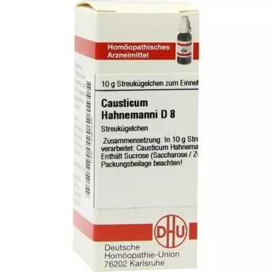 CAUSTICUM HAHNEMANNI D 8 globules, 10 g