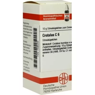 CROTALUS C 6 globules, 10 g