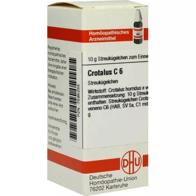 CROTALUS C 6 globules, 10 g CROTALUS C 6 globules, 10 g