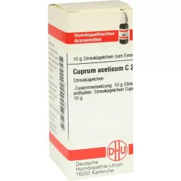 DHU Cuprum aceticum C 200 globules, 10 g
