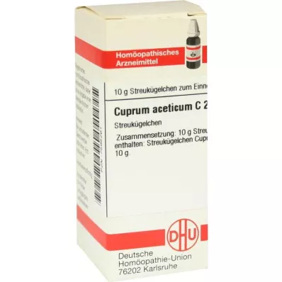 CUPRUM ACETICUM C 200 globules, 10 g CUPRUM ACETICUM C 200 globules, 10 g