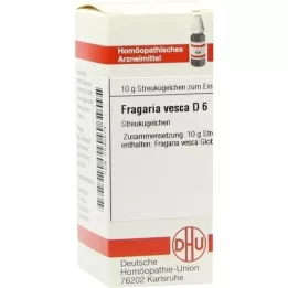 FRAGARIA VESCA D 6 globules, 10 g