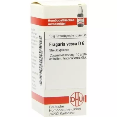 FRAGARIA VESCA D 6 globules, 10 g