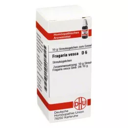 DHU Fragaria vesca D 6 globules, 10 g