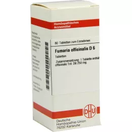 DHU Fumaria offic.D 6 tablets, 80 pcs