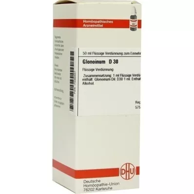 GLONOINUM D 30 Dilution, 50 ml