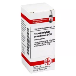 DHU Harpagophytum procumbens D 30 globules, 10 g