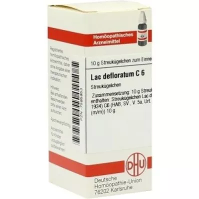LAC DEFLORATUM C 6 globules, 10 g LAC DEFLORATUM C 6 globules, 10 g