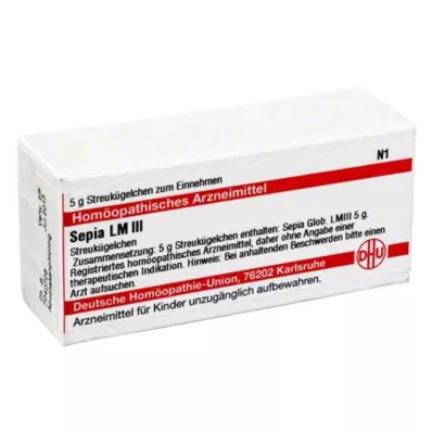 SEPIA LM III Globules, 5 g
