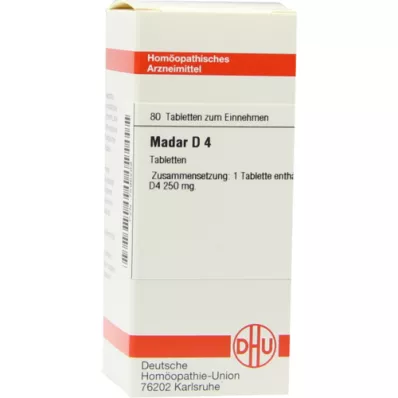 MADAR D 4 tablets, 80 pc