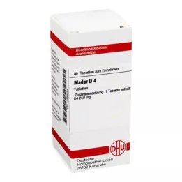 DHU Madar D 4 tablets, 80 pcs