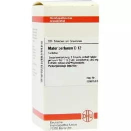 MATER PERLARUM D 12 tablets, 200 pc