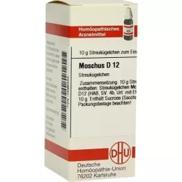 MOSCHUS D 12 globules, 10 g