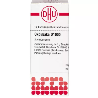 OKOUBAKA D 1000 globules, 10 g