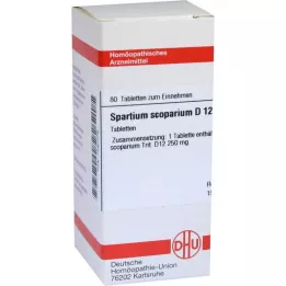 DHU Spartium Scoparium D 12 tablets, 80 pcs
