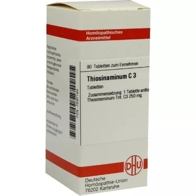 THIOSINAMINUM C 3 tablets, 80 pc