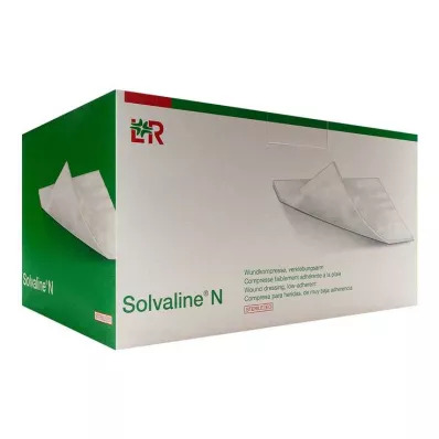 SOLVALINE N Compresses 10x10 cm sterile, 100 pcs SOLVALINE N Compresses 10x10 cm sterile, 100 pcs