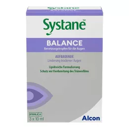 SYSTANE BALANCE Wetting drops for the eyes, 3X10 ml