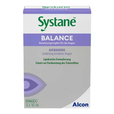 Systane Balance eye drops, 3x10 ml Systane Balance eye drops, 3x10 ml