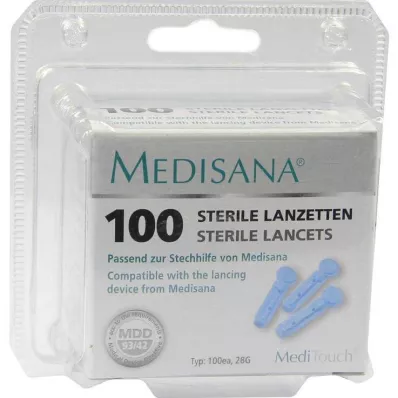 Meditouch lancets International, 100 pieces