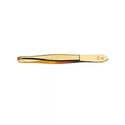 NIPPES Tweezers gold-plated No.9G, 1 pc
