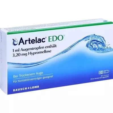 ARTELAC EDO Eye drops, 30X0.6 ml