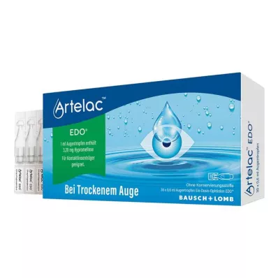 ARTELAC EDO Eye drops, 30X0.6 ml