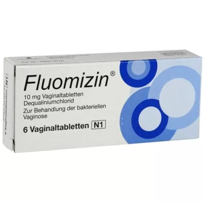 FLUOMIZIN 10 mg vaginal tablets, 6 pcs