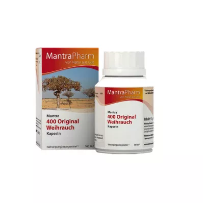 MANTRA 400 Original Frankincense Capsules, 100 Capsules
