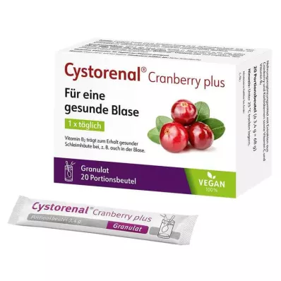 CYSTORENAL Cranberry plus, 20 pcs