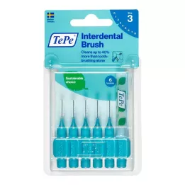TEPE Interdental brush Original 0.6mm ISO 3 blue, 6 pcs