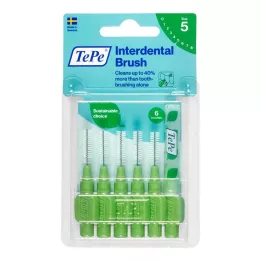 TEPE Interdental brush Original 0.8mm ISO 5 green, 6 pcs