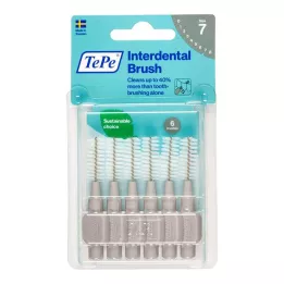 TEPE Interdental brush Original 1.3mm ISO 7 grey, 6 pcs