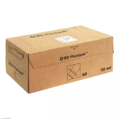 BD PLASTIPAK Spr.50 ml Luer Lok centr., 60X50 ml BD PLASTIPAK Spr.50 ml Luer Lok centr., 60X50 ml