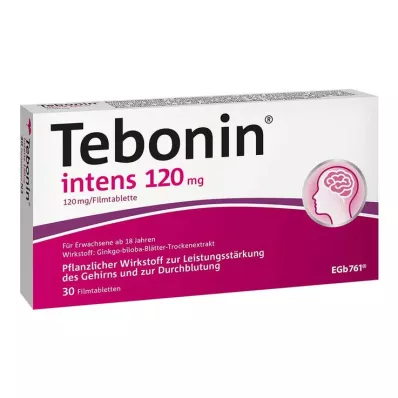 TEBONIN intensive 120 mg film-coated tablets, 30 pcs TEBONIN intensive 120 mg film-coated tablets, 30 pcs