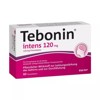 TEBONIN intensive 120 mg film-coated tablets, 60 pcs