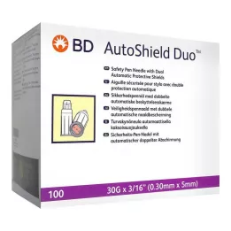 BD AUTOSHIELD Duo safety pen needles 5 mm, 100 pcs