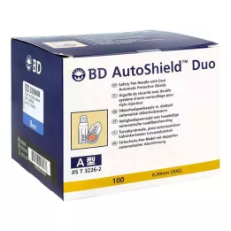 BD AUTOSHIELD Duo safety pen needles 8 mm, 100 pcs