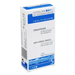 COOLIKE Stress wipes, 5 pcs