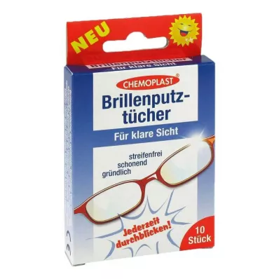 Glasses cleaning cloths, 10 pcs