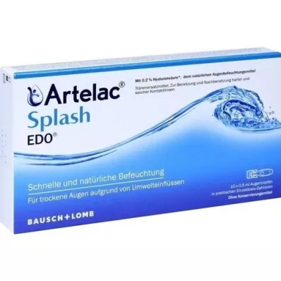 ARTELAC Splash EDO Eye drops, 10X0.5 ml