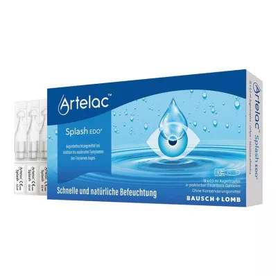 Artelac Splash EDO eye drops for dry eyes, 10X0.5 ml Artelac Splash EDO eye drops for dry eyes, 10X0.5 ml