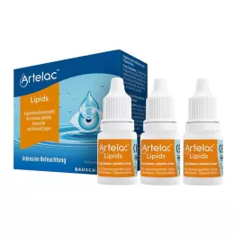 ARTELAC Lipids MD Eye gel, 3X10 g