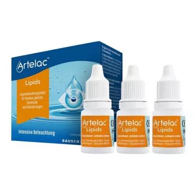 ARTELAC Lipids MD Eye gel, 3X10 g